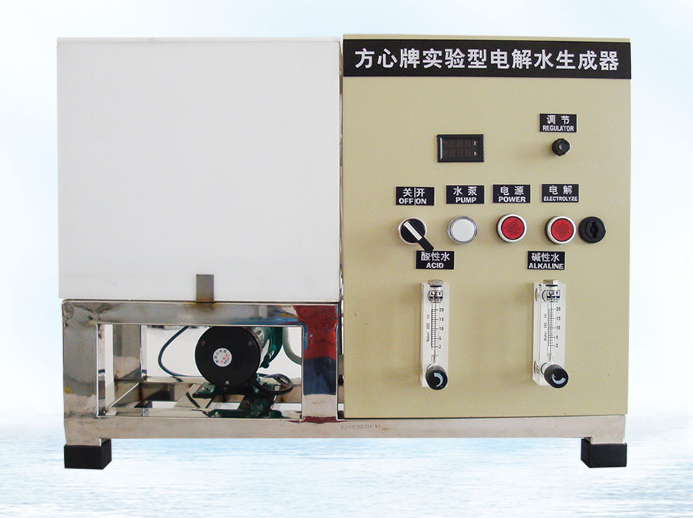 Experimental type electrolytic water generator